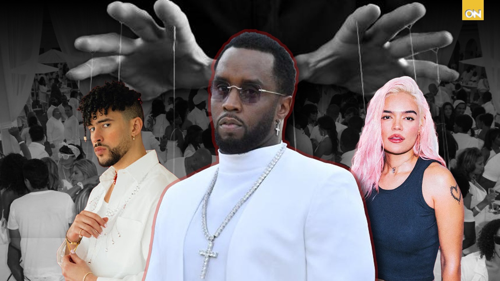 Puff Daddy fiestas blancas: Artistas latinos vinculados
