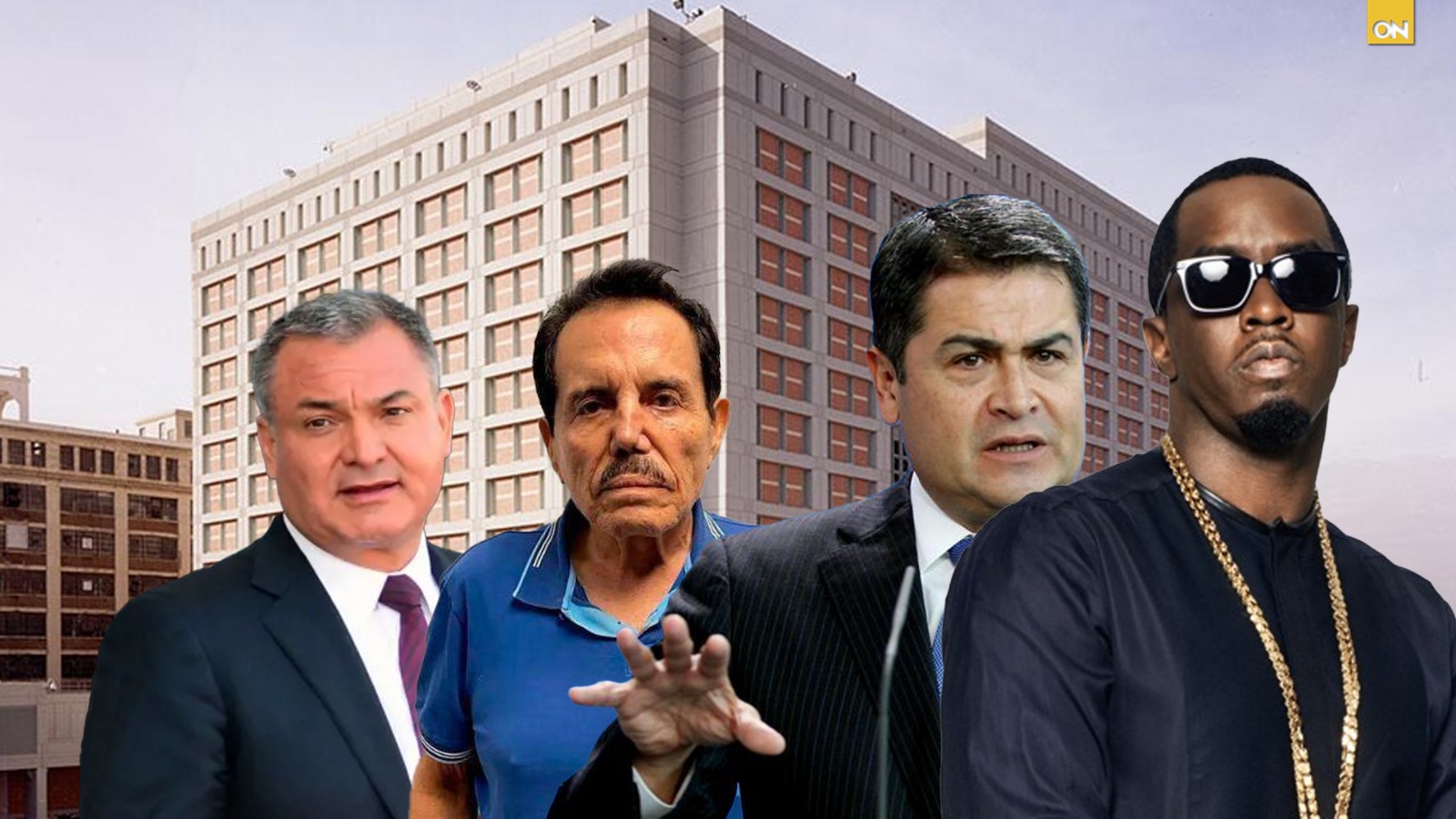 Cárcel donde está Juan Orlando y Puff Daddy
