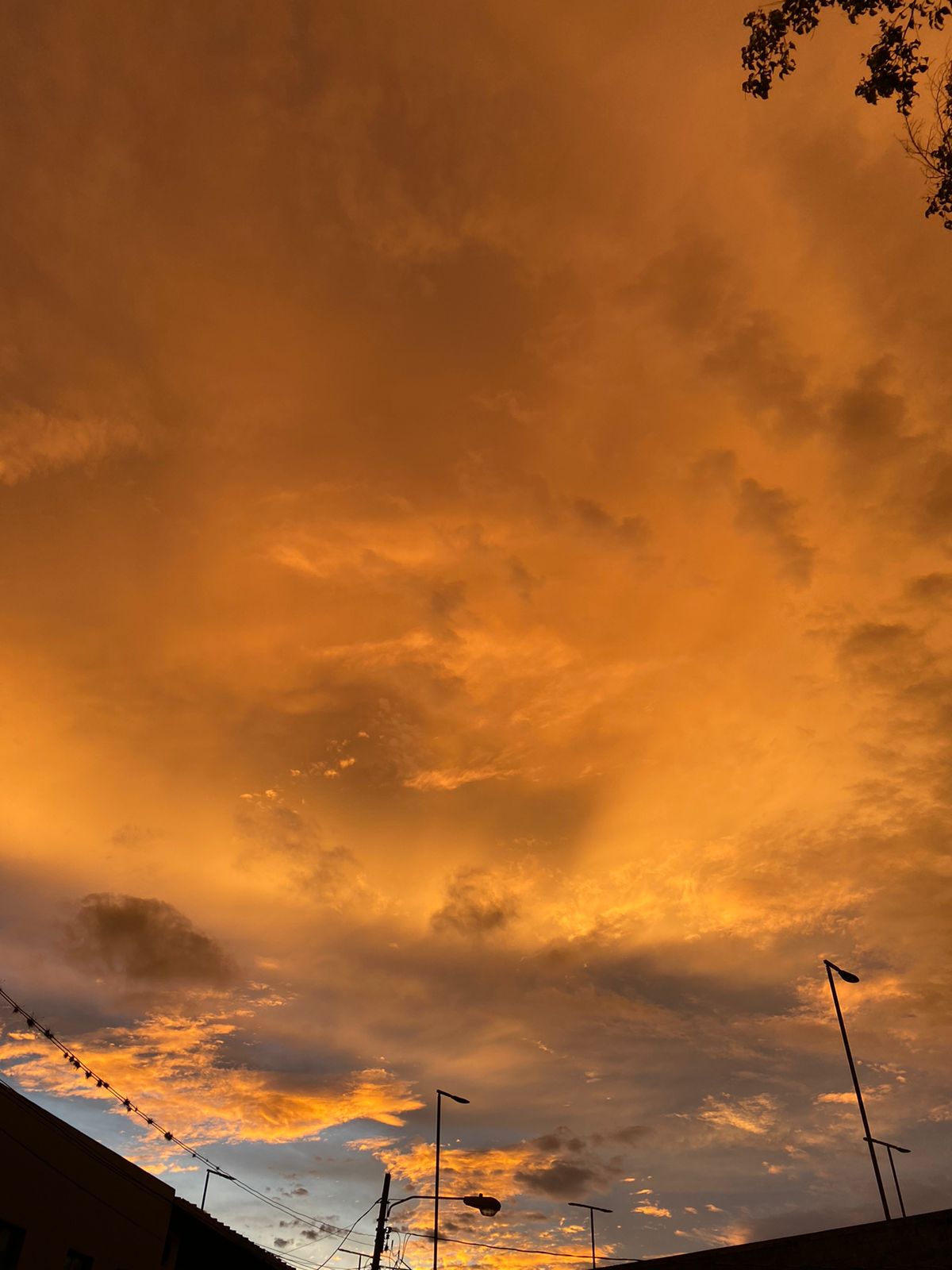 Atardecer de colores en Tegucigalpa 
