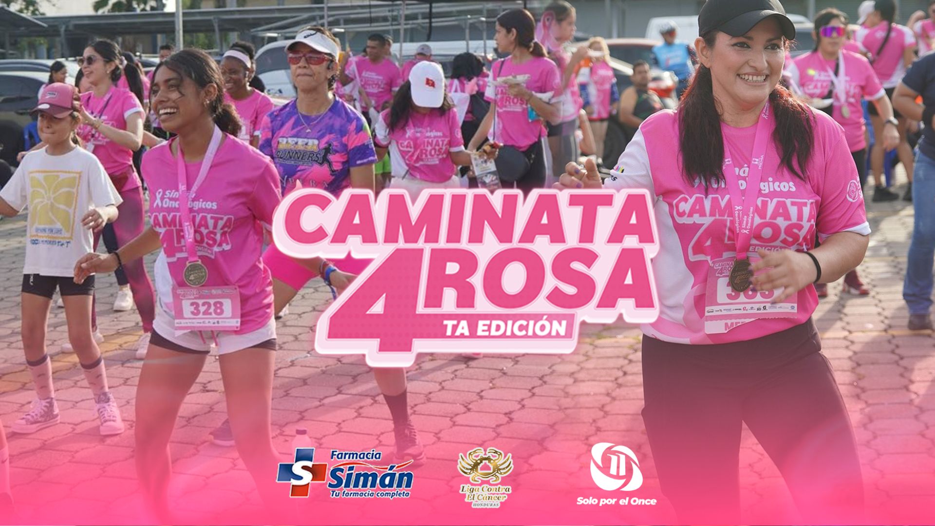 Exitosa Cuarta Edición de la Caminata Rosa en Apoyo a la Lucha Contra el Cáncer