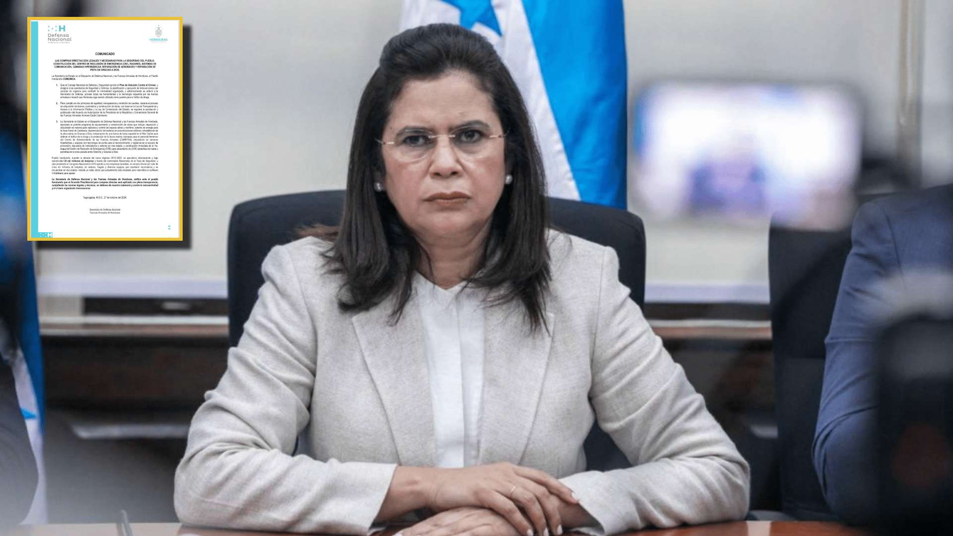 Las compras directas son legales y necesarias para la seguridad del pueblo, asegura ministra Rixi Moncada