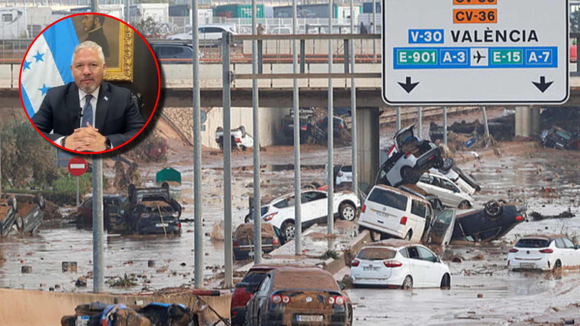 Habilitan línea de emergencia para hondureños afectados por DANA en Valencia