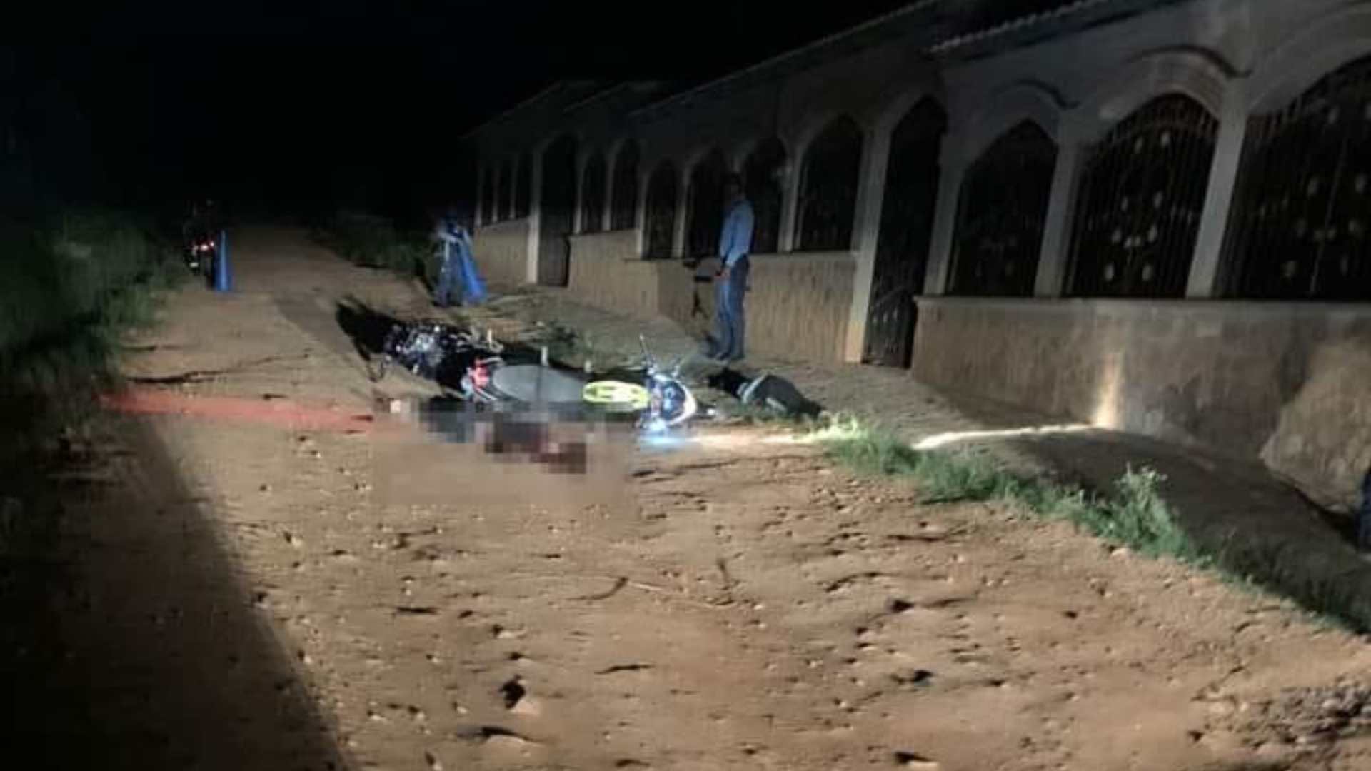 Le quitan la vida a dos personas que iban en moto por sector oscuro en Yoro