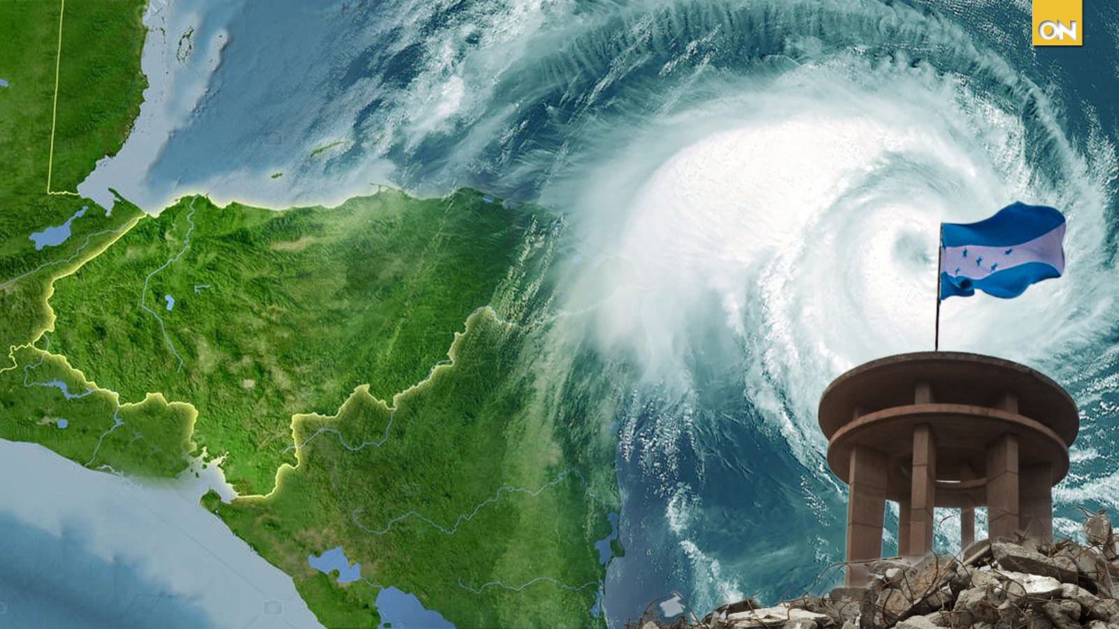 ¿Por huracán Milton?🌧️ Lluvias fuertes en estas regiones de Honduras