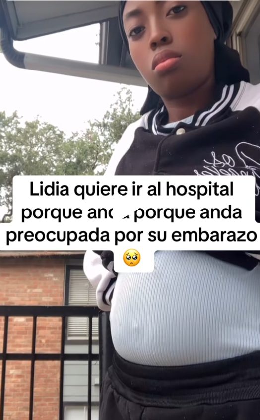Lidia Álvarez para el hospital por preocupaciones en su embarazo