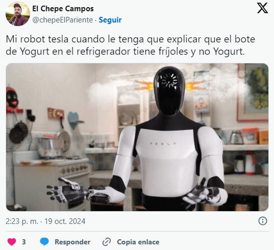 Los memes más icónicos del robot de Tesla en Latinoamérica