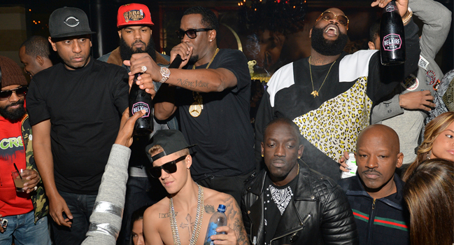 Difunden polémico video de Puff Daddy y Justin Bieber en una de las famosas fiestas