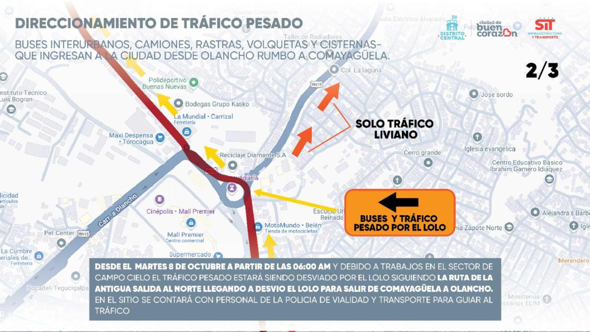 salida a olancho