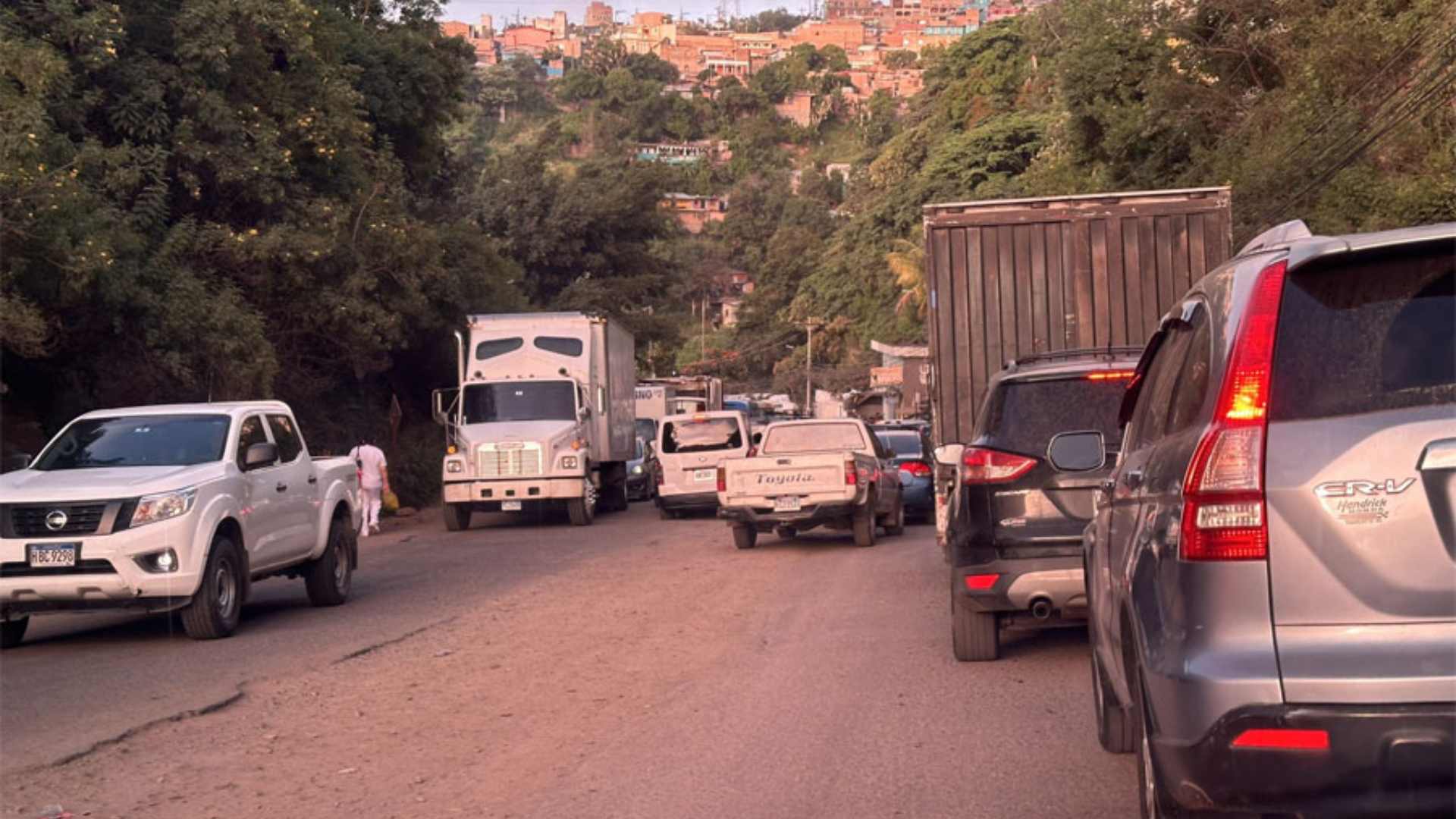 Así estará la ruta temporal en la salida hacia Olancho desde la capital