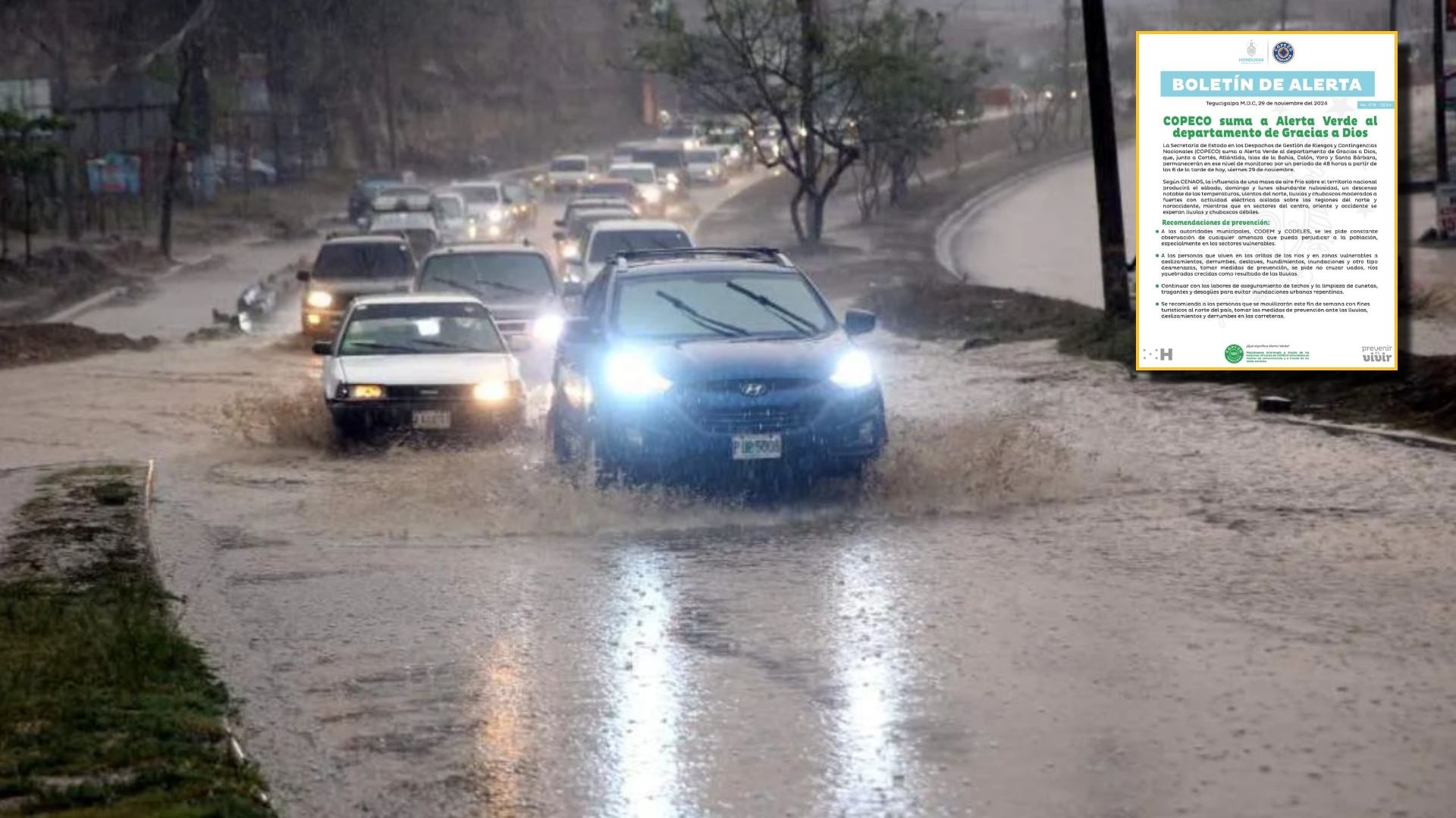 Alerta verde honduras