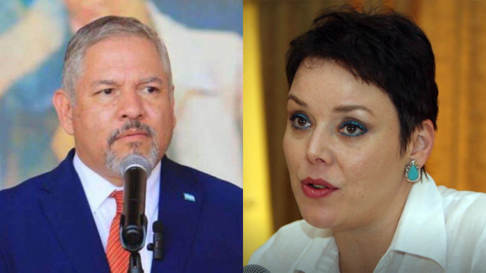 Beatriz Valle canciller Enrique Reina