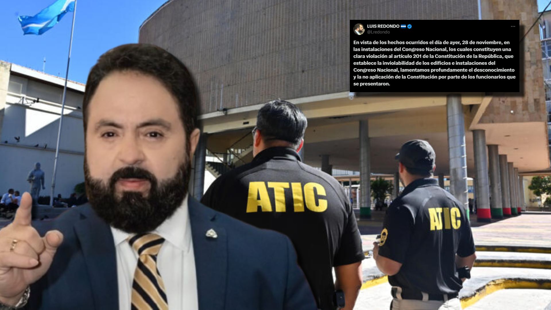 Congreso Nacional con secuestro de documentos por corrupción