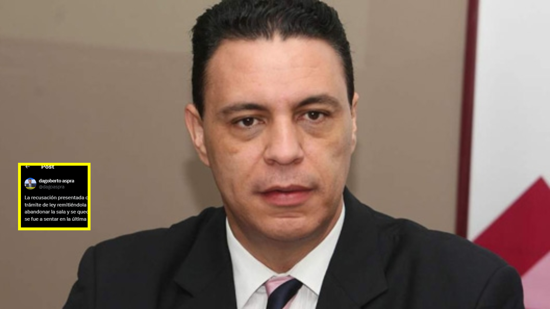Juez admite recusación contra Javier Santos