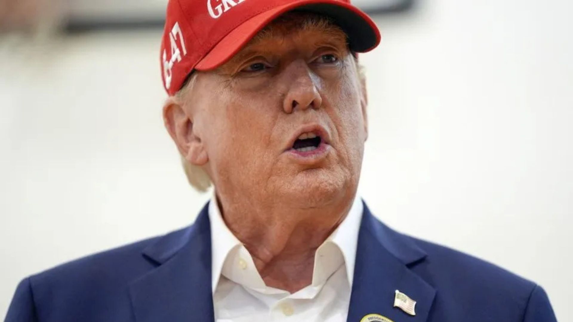 Donal Trump votó en Palm Beach