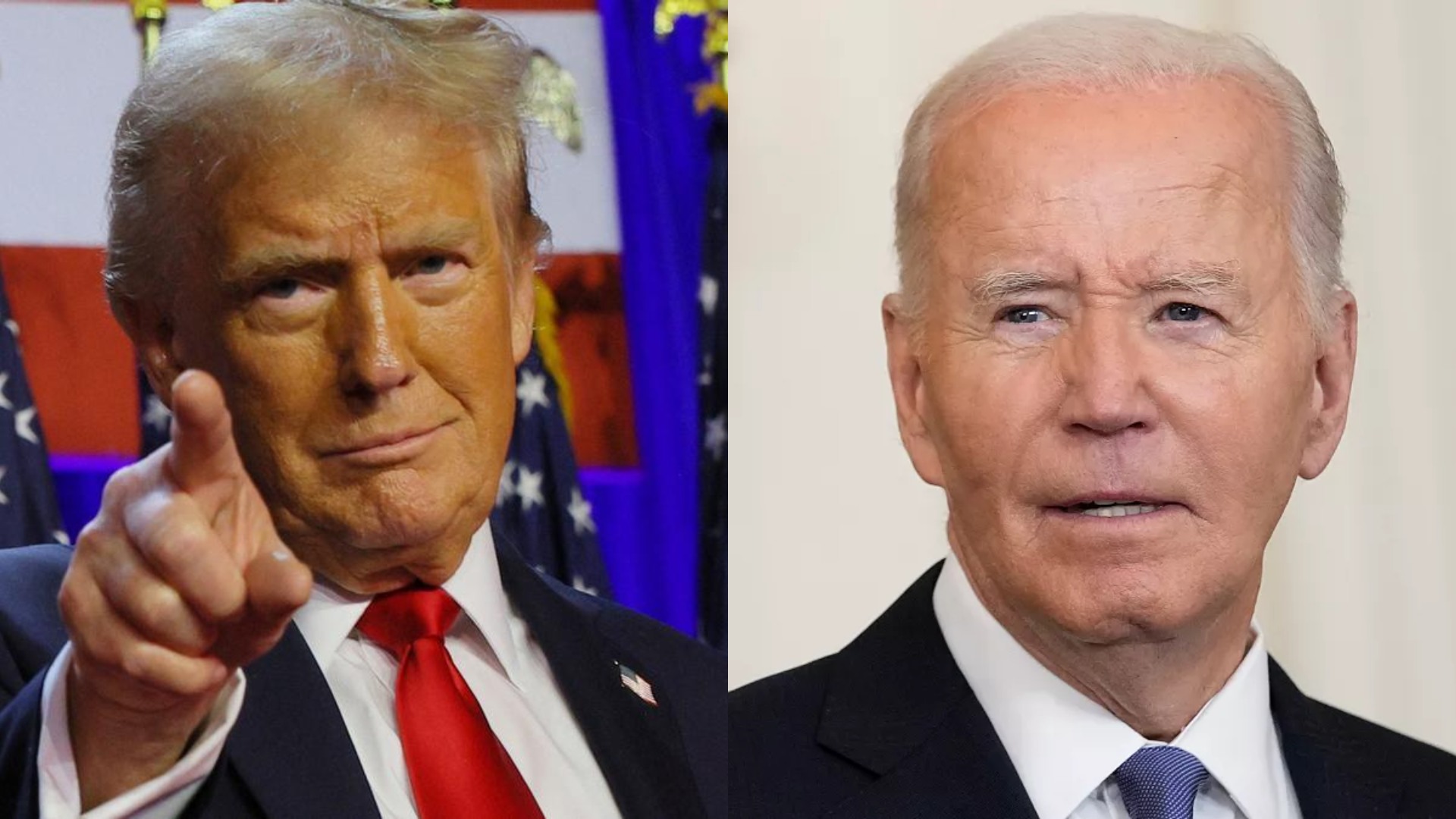 Joe Biden felicita Donald Trump