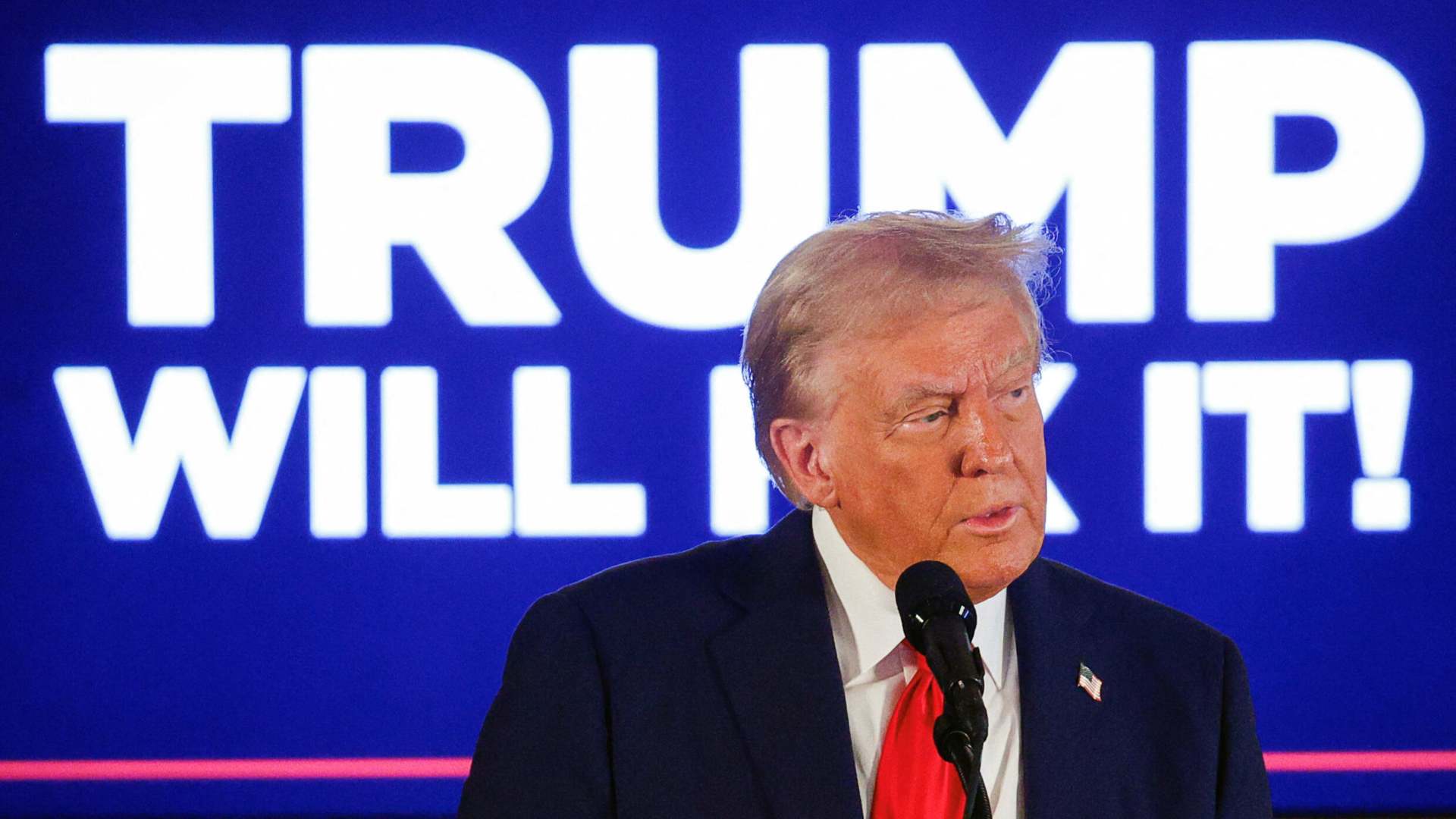 Donald Trump discurso: las once frases claves aquí 