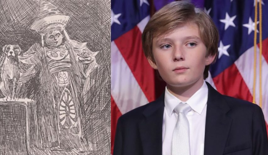 ¿Donald Trump viajero en el tiempo? La toría que tiene a todos pensando