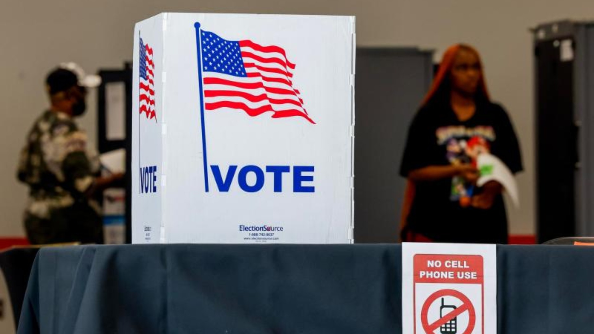 Elecciones en Estados Unidos 2024 centro de votación