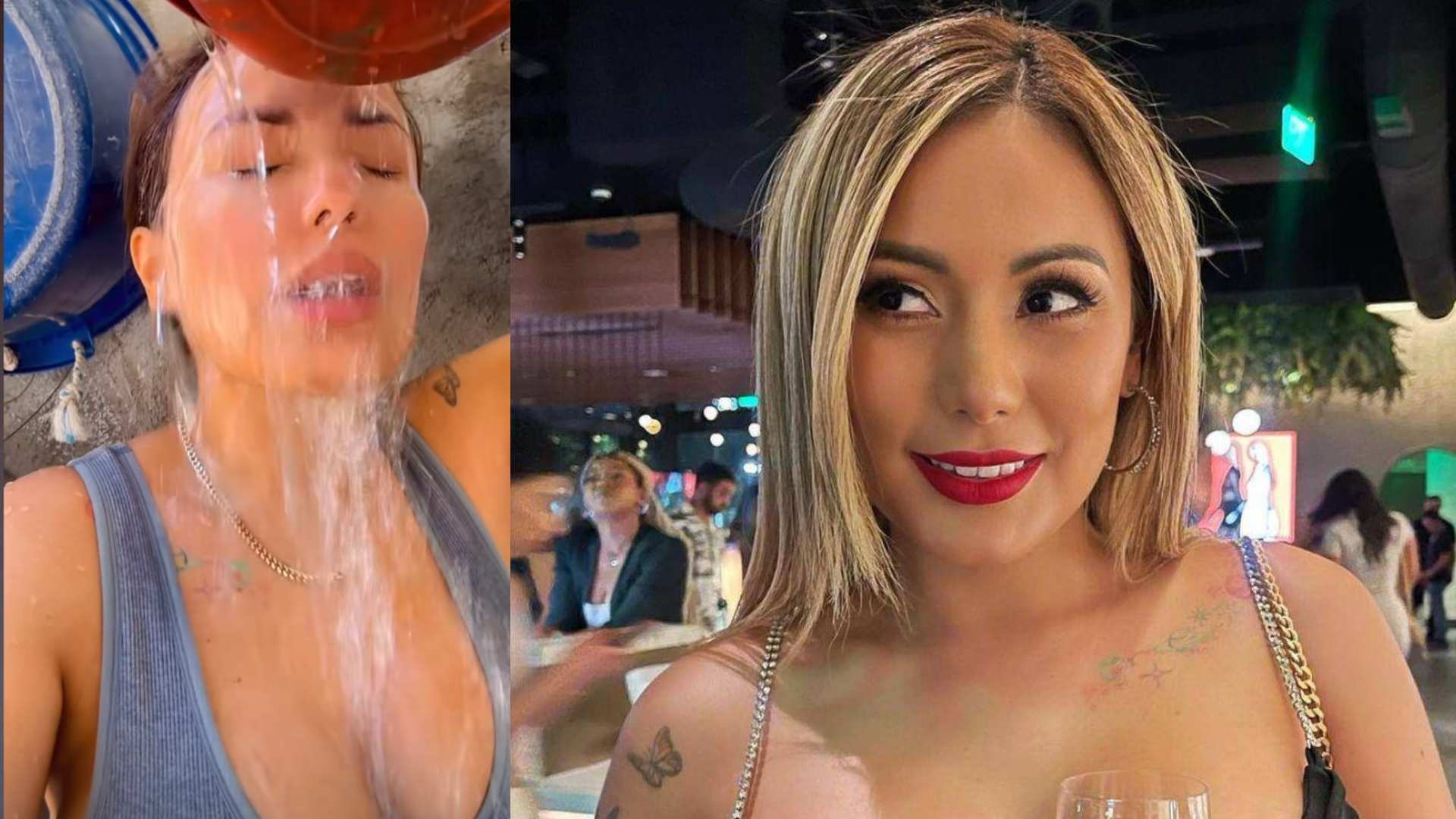 Elsa Oseguera en Honduras: sube video bañándose en la pila