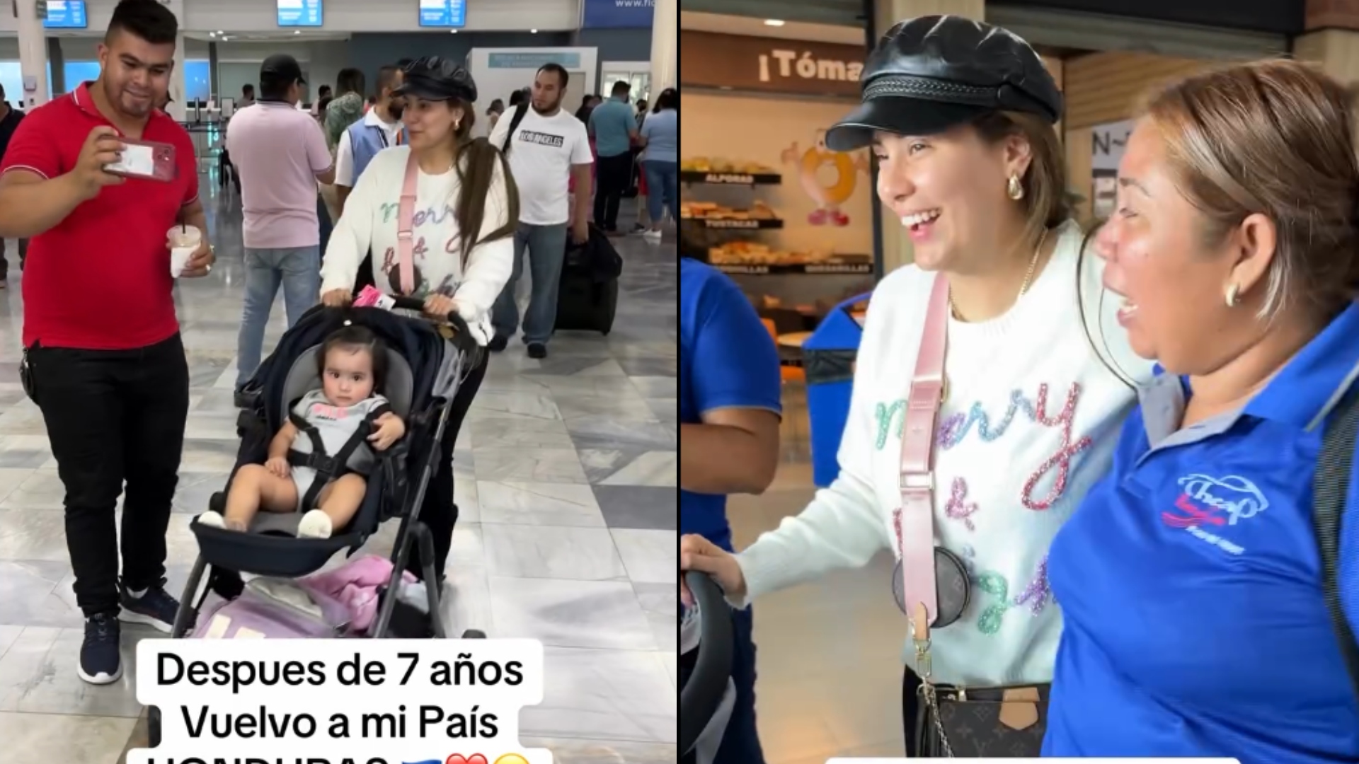 Elsa Osegura en Honduras
