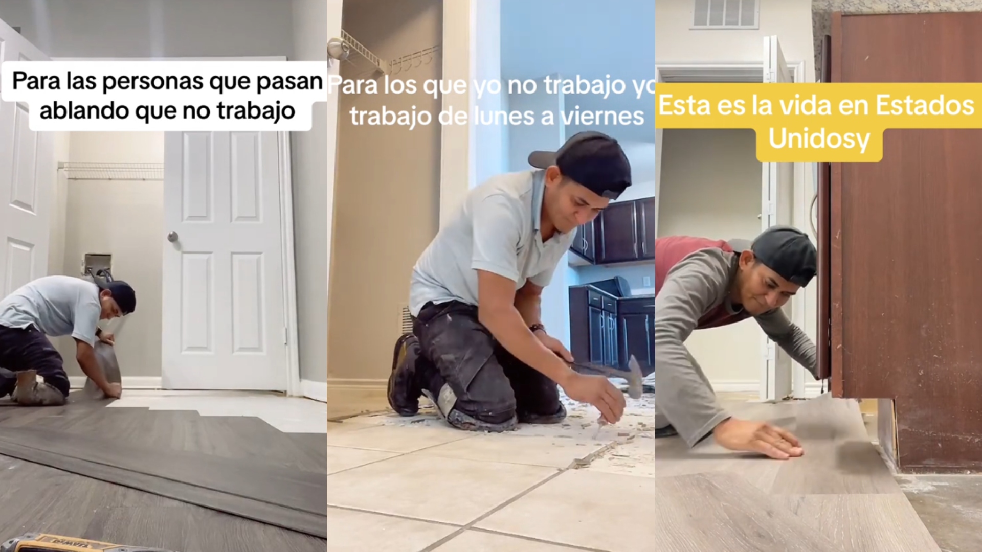 Trabajo de Hermino Juárez en Estados Unido