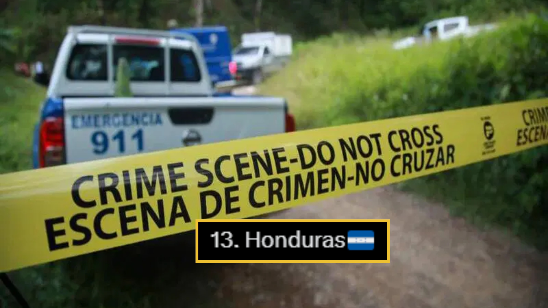 Honduras, entre los países con mayor índice de crimen organizado según informe global