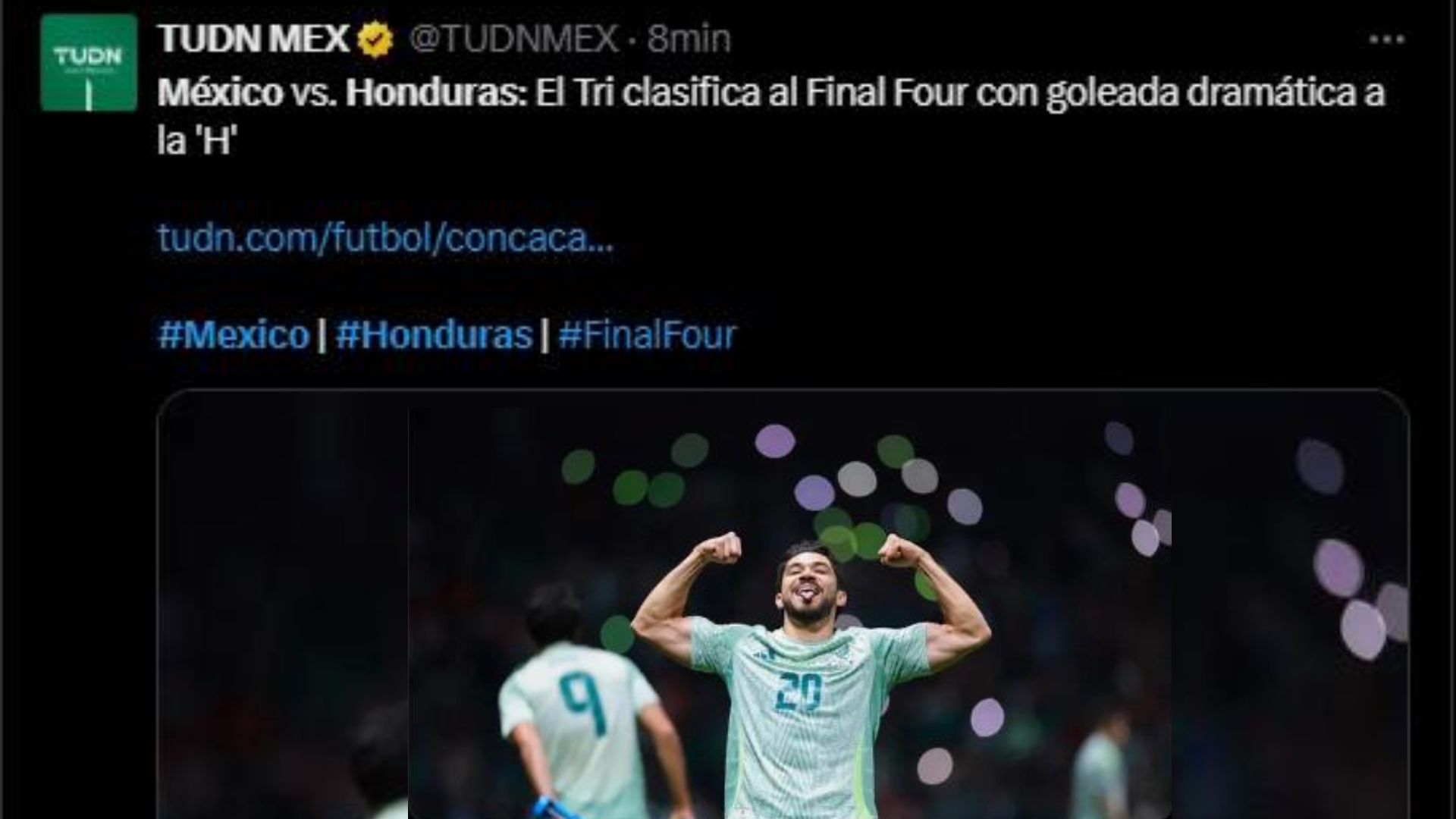 Así informa la prensa internacional sobre la derrota de Honduras ante México