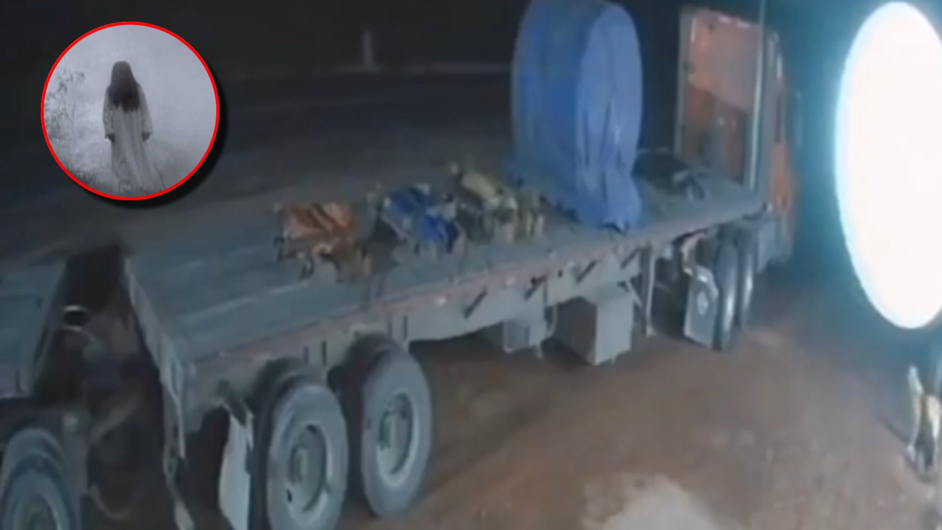 Captan a La Llorona en desolada carretera: video aquí