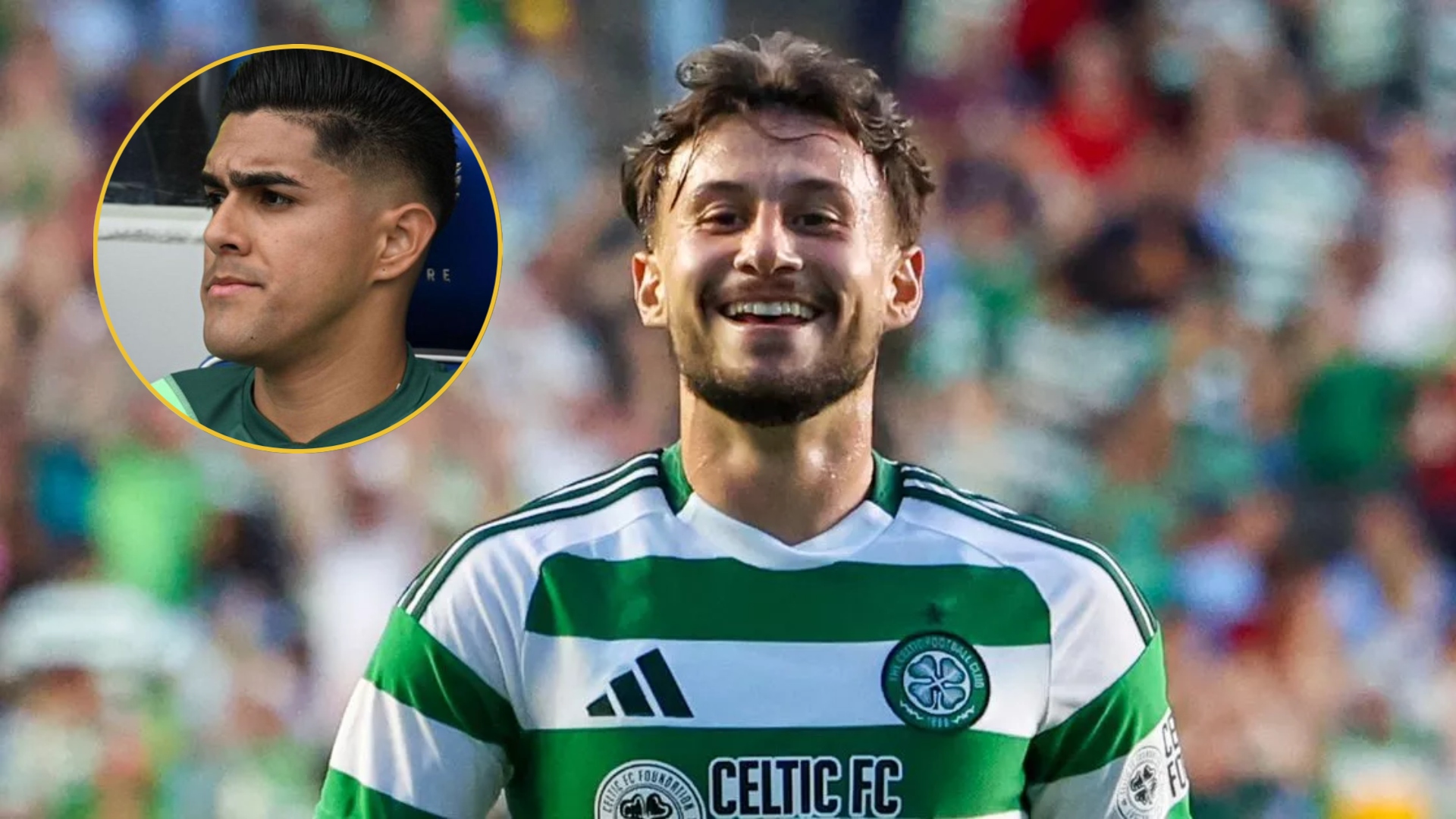 Luis Palma aplaude triunfo del jugador que lo tiene en la 'banca' del Celtic