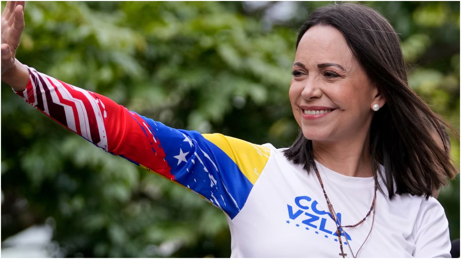 María Corina Machado, convoca a protestas en Vnezuela