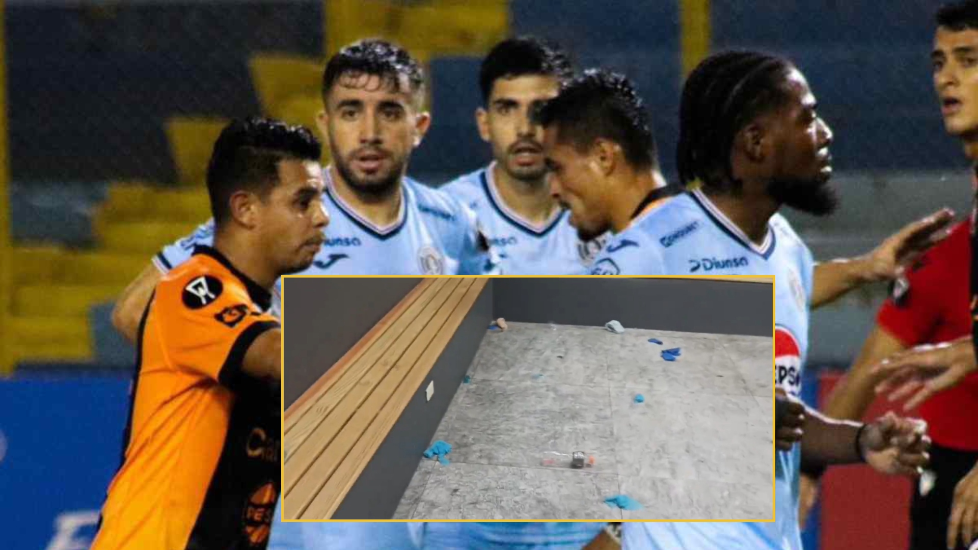 Motagua recibe denuncia por haber dejado el camerino sucio en el estadio Cuscatlán
