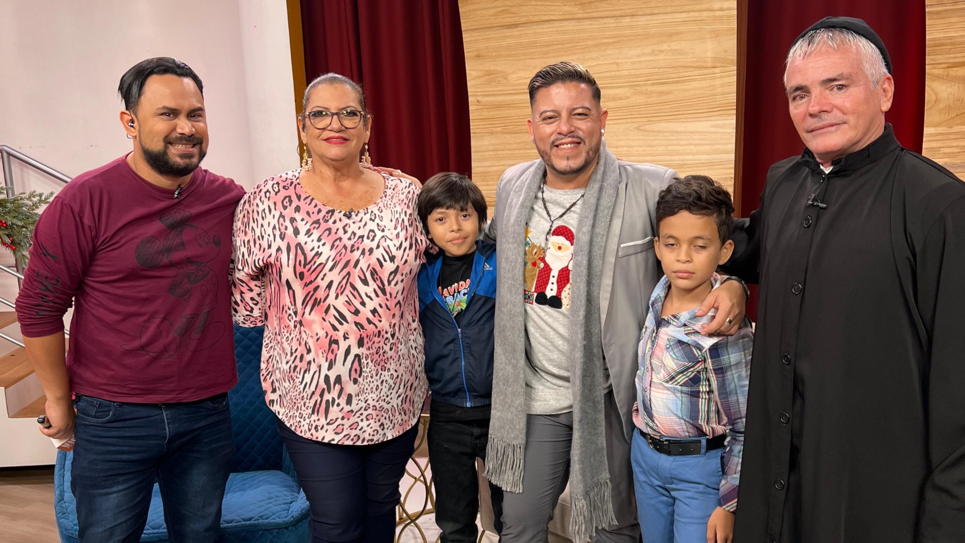 Navidad Catracha II elenco entrevista Hoy Es Tu Día