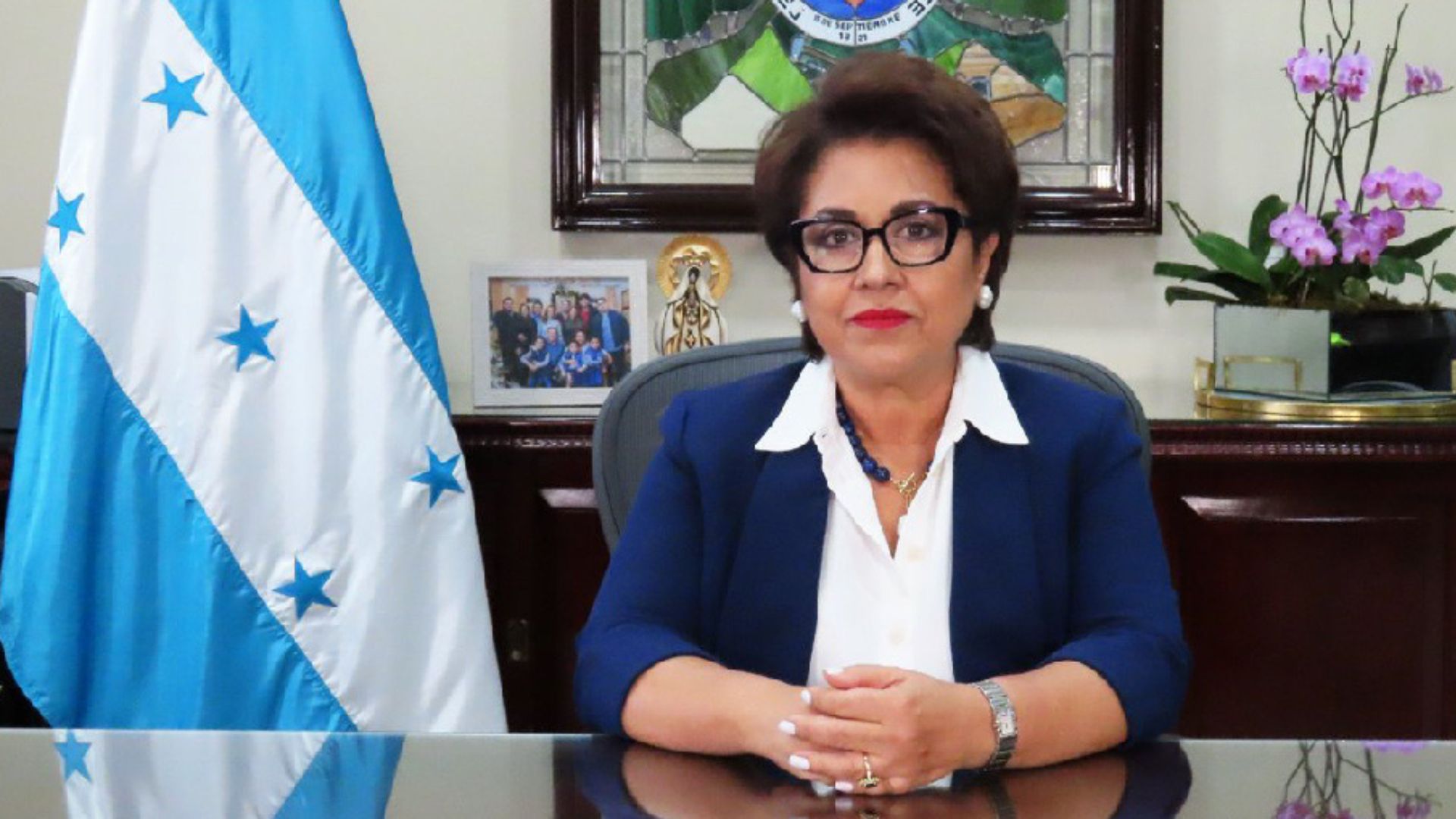 Rebeca Ráquel Obando, presidenta de la Corte Suprema de Justicia.