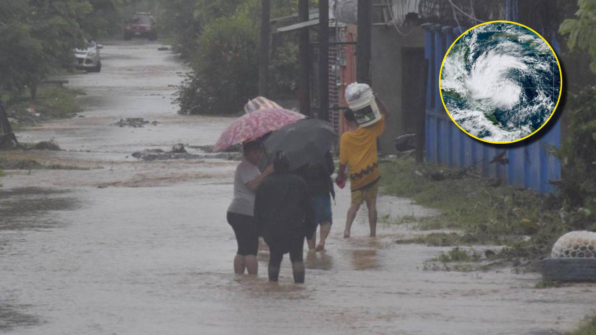 Depresión tropical Sara: remanente dejarán lluvias en Honduras