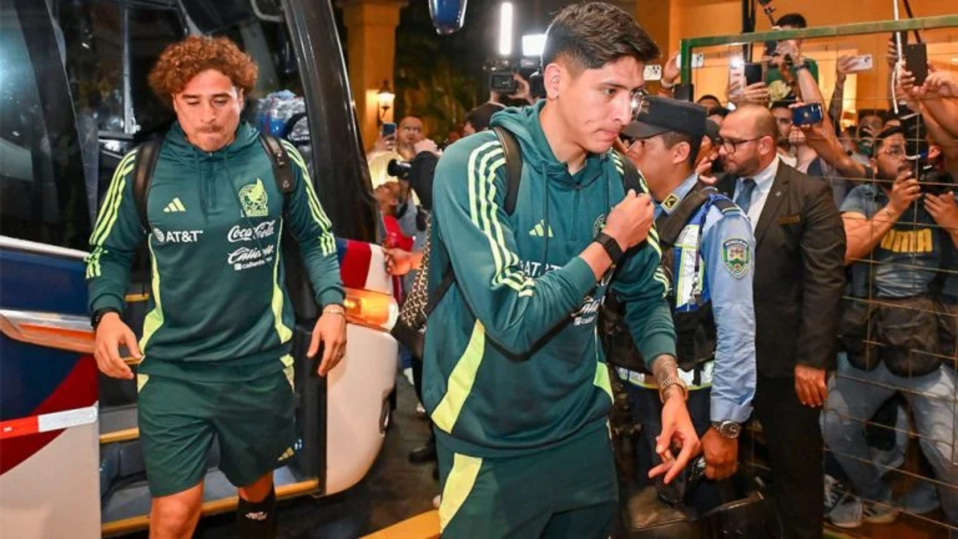 Así fue la llegada de la Selección Mexicana a Honduras previo al encuentro de Liga de Naciones