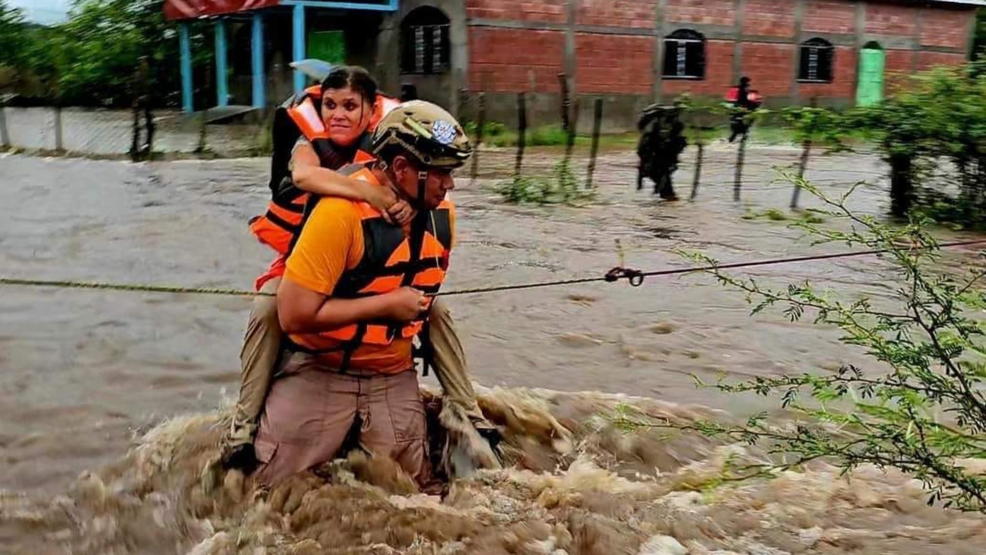 Depresión tropical Sara: impactantes imágenes en Honduras
