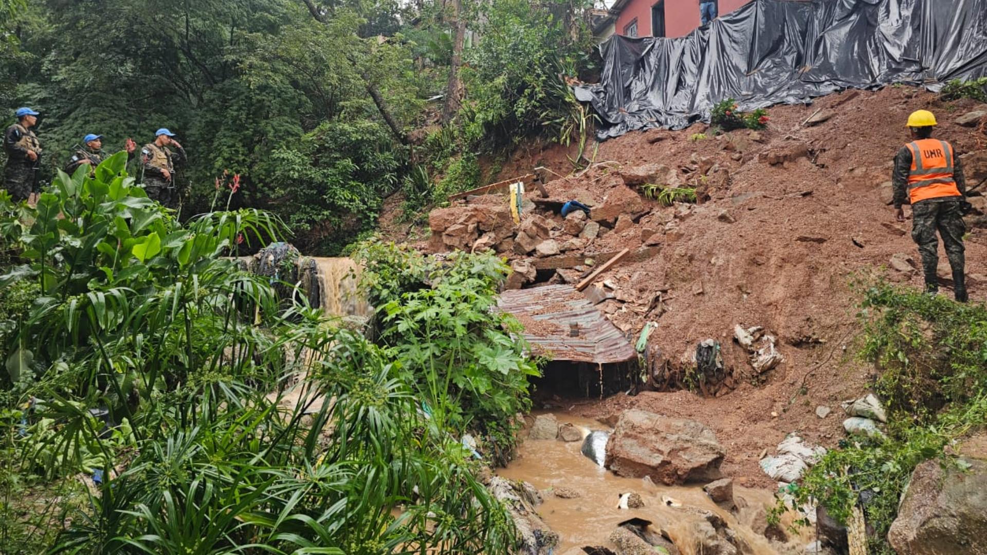 Depresión tropical Sara: impactantes imágenes en Honduras