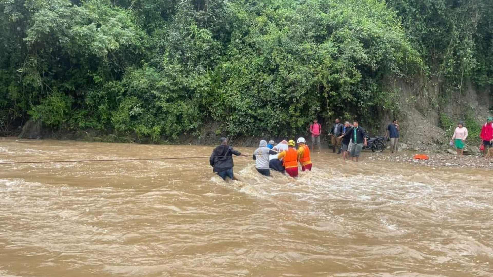 Depresión tropical Sara: impactantes imágenes en Honduras