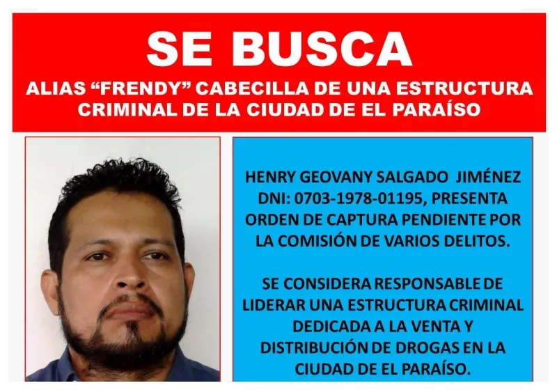 Capturan a empleada pública por falsificar documentos a favor de un líder criminal en El Paraíso