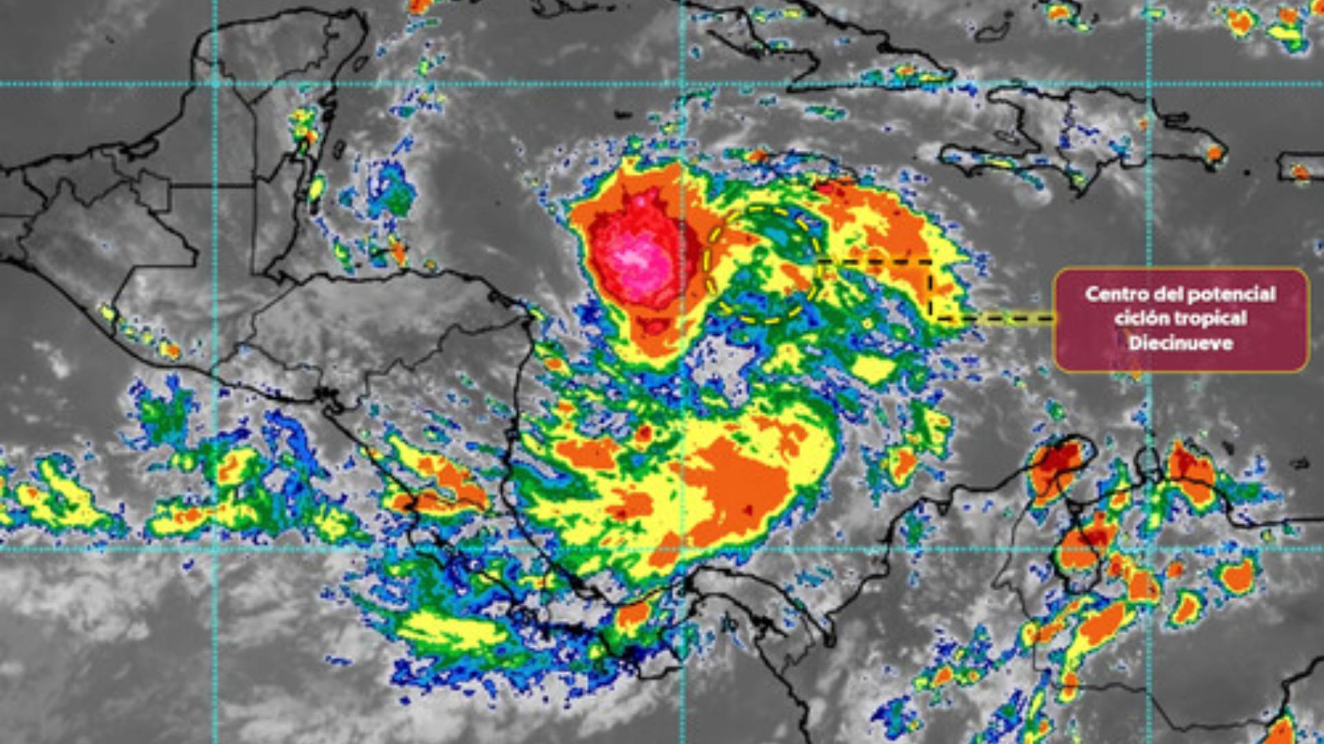 ciclón tropical Honduras