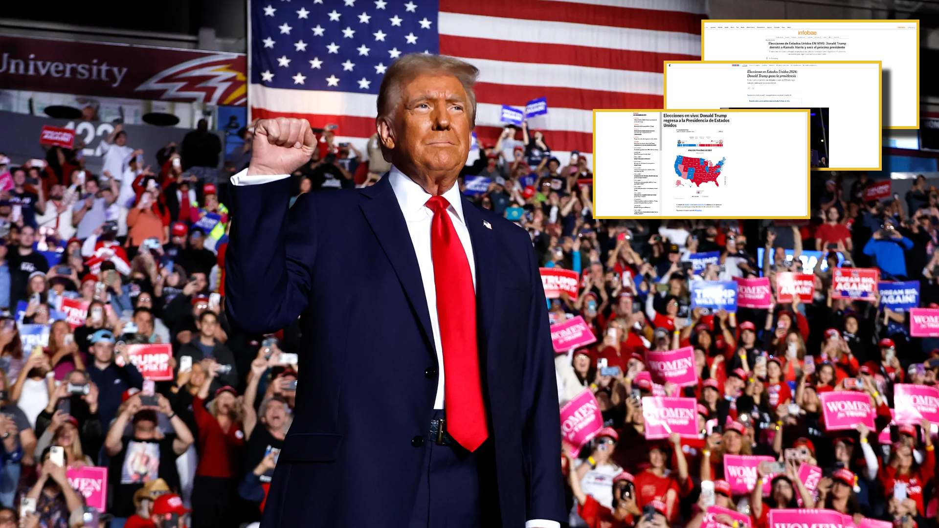Así informa el mundo sobre el regreso de Donald Trump a la Casa Blanca