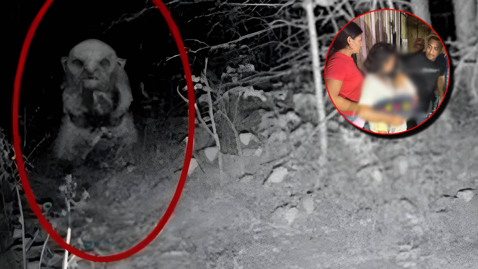 Duende rapta a niña hondureña por horas en desolada aldea