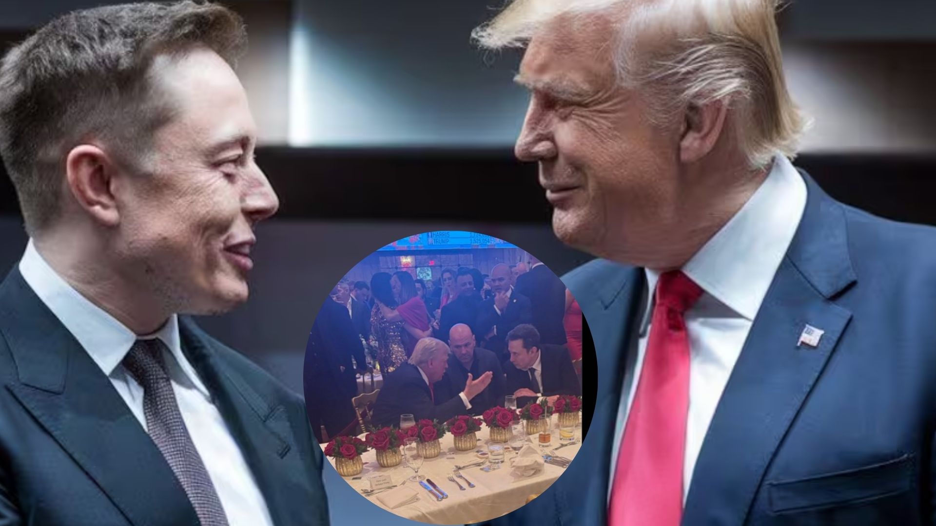 elon musk celebracion con Donald Trump