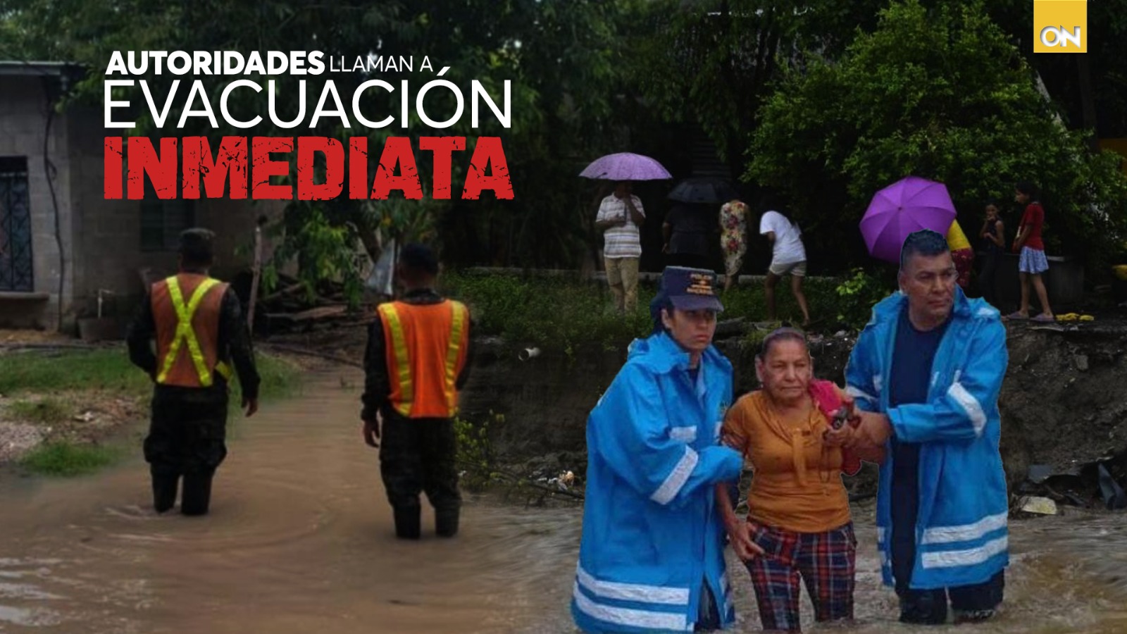 evacuación zona norte del país