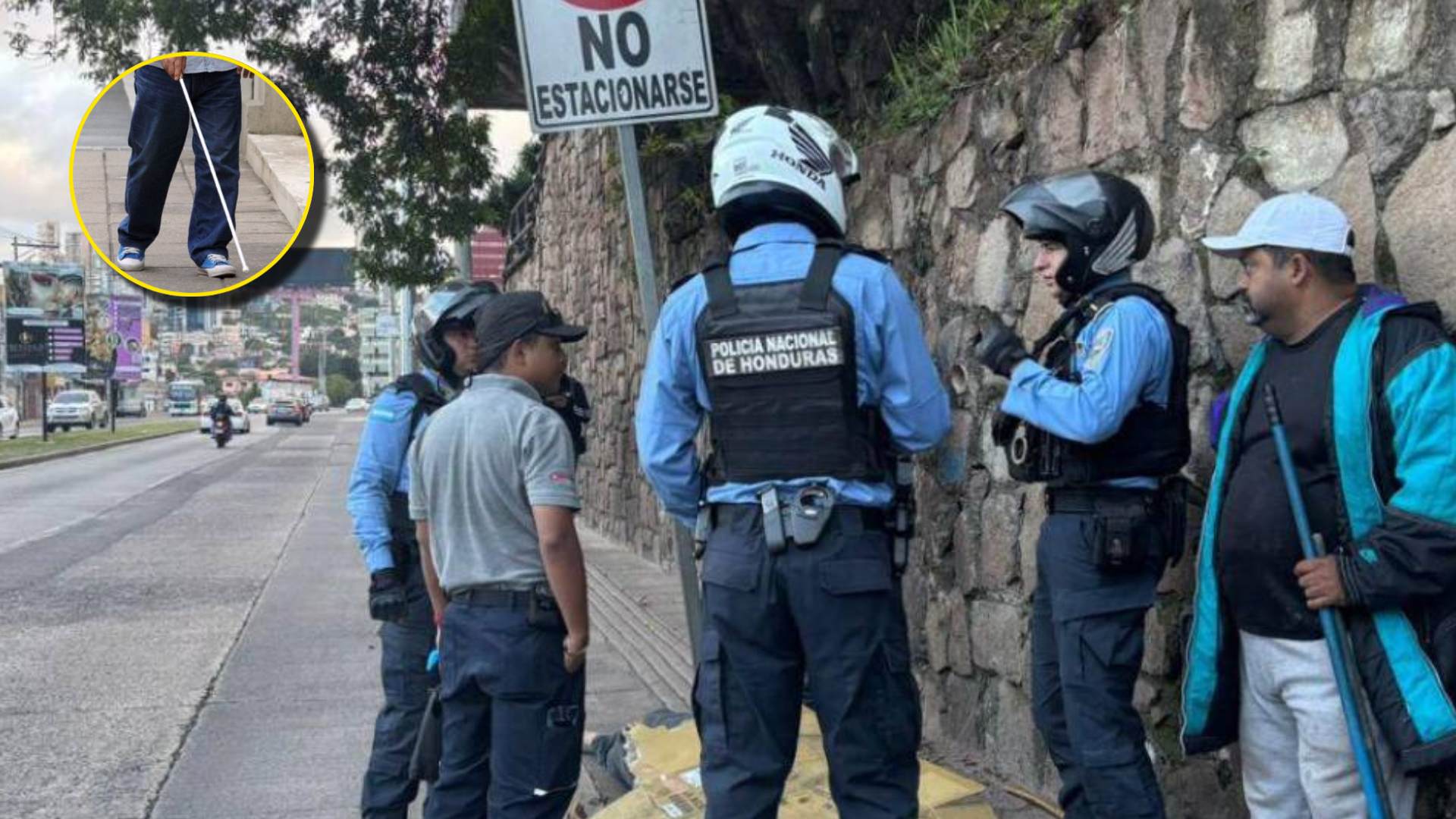 Hondureño no vidente pierde la vida en bulevar Suyapa