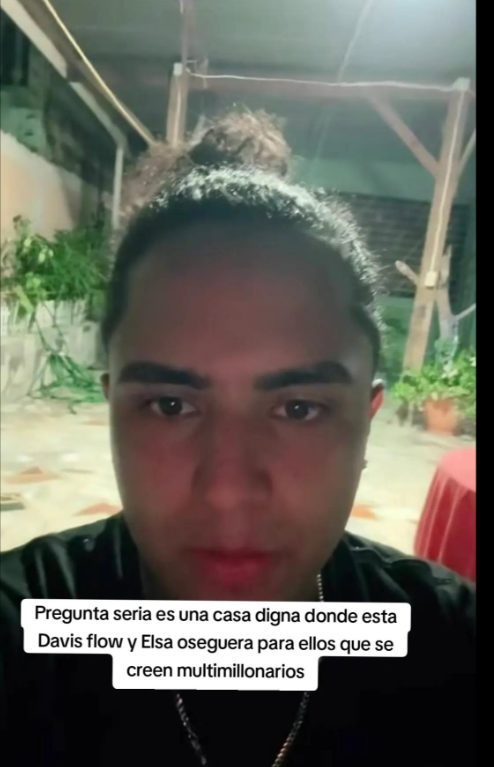 ¿Se quedaron pobres? Critican a Elsa Oseguera y Davis Flow por la humilde casa donde vive en Honduras