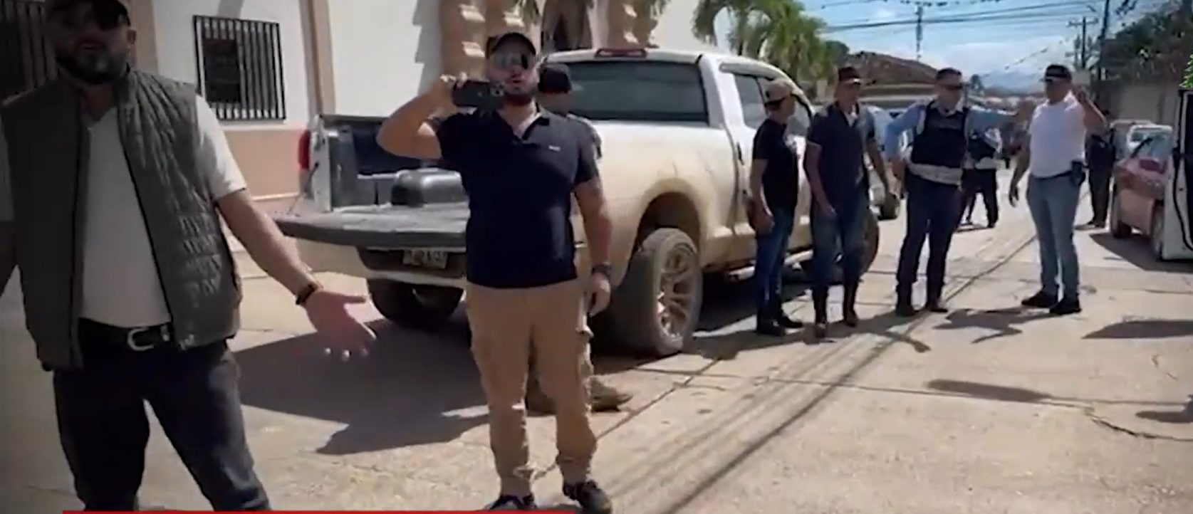 Momentos de terror se vivieron durante un enfrentamiento entre supuestos criminales y la policía en Catacamas