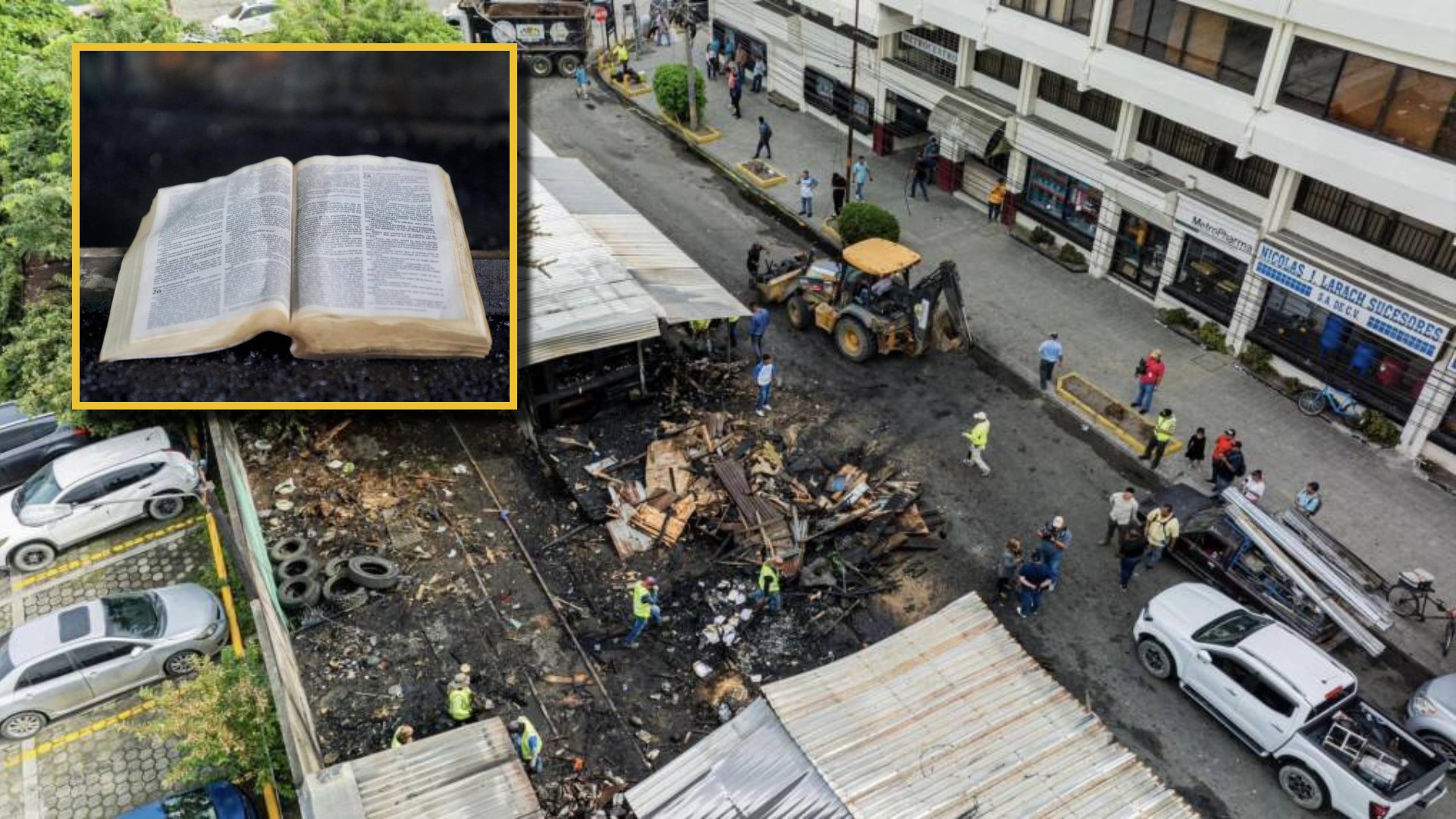 incendio en San Pedro Sula biblia