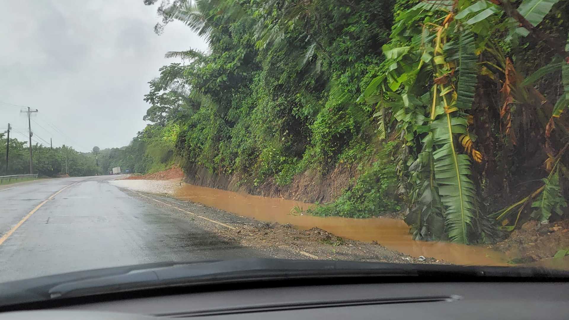 Lluvias en la zona norte de Honduras desatan alertas