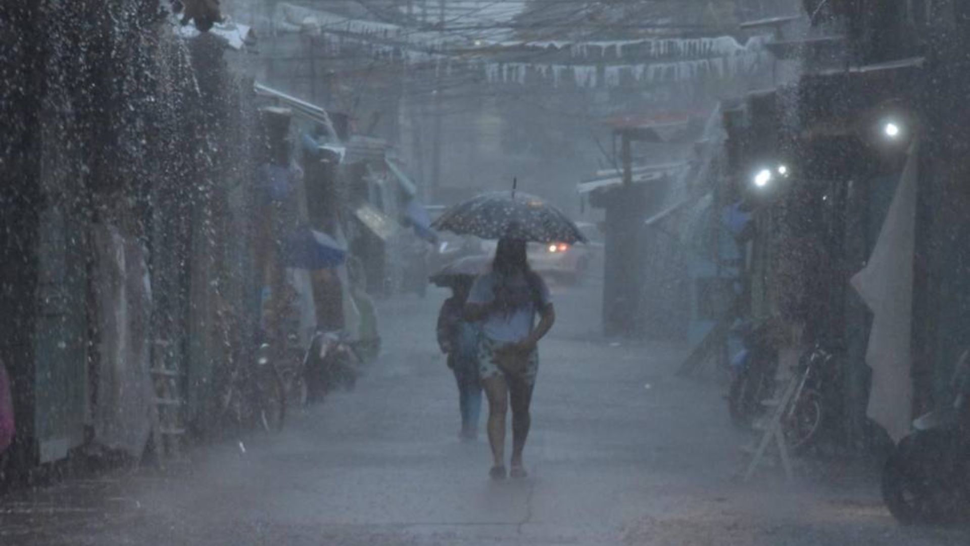 Frente frío en Honduras: departamentos con lluvias